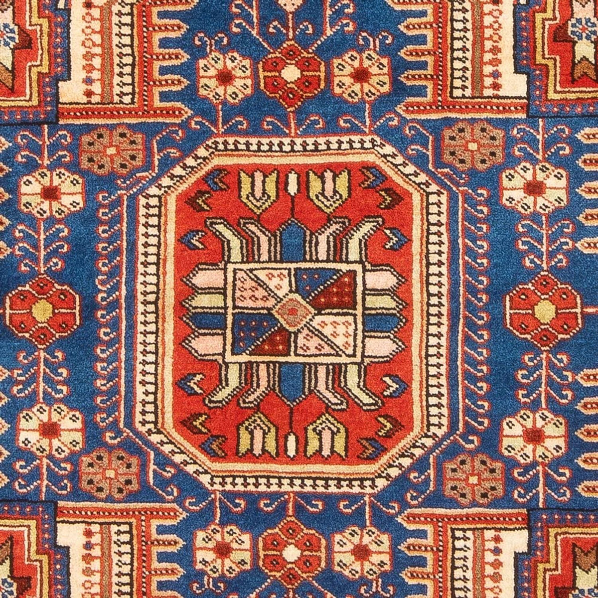 Alfombra persa - Nómada - 200 x 143 cm - azul
