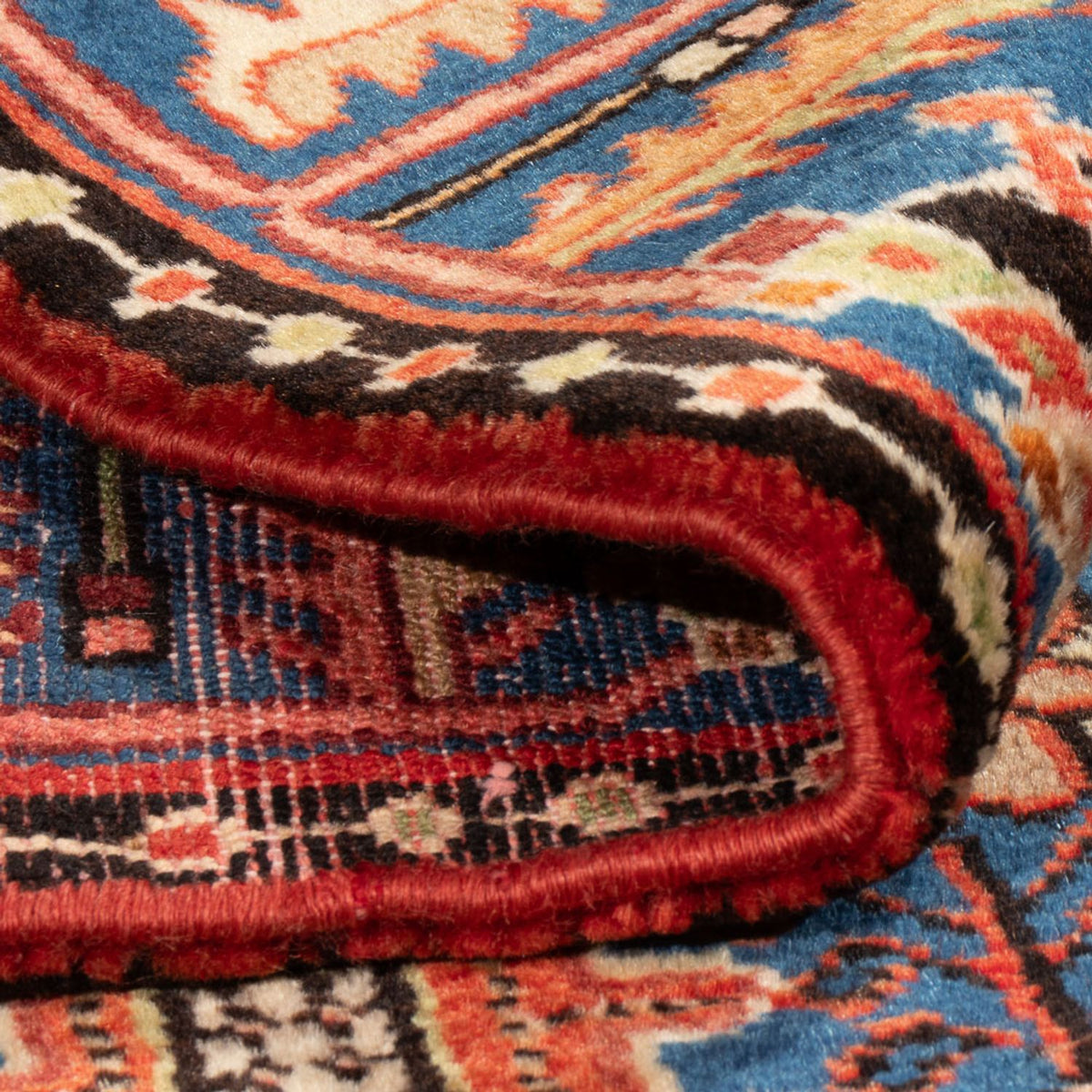 Alfombra persa - Nómada - 212 x 138 cm - azul