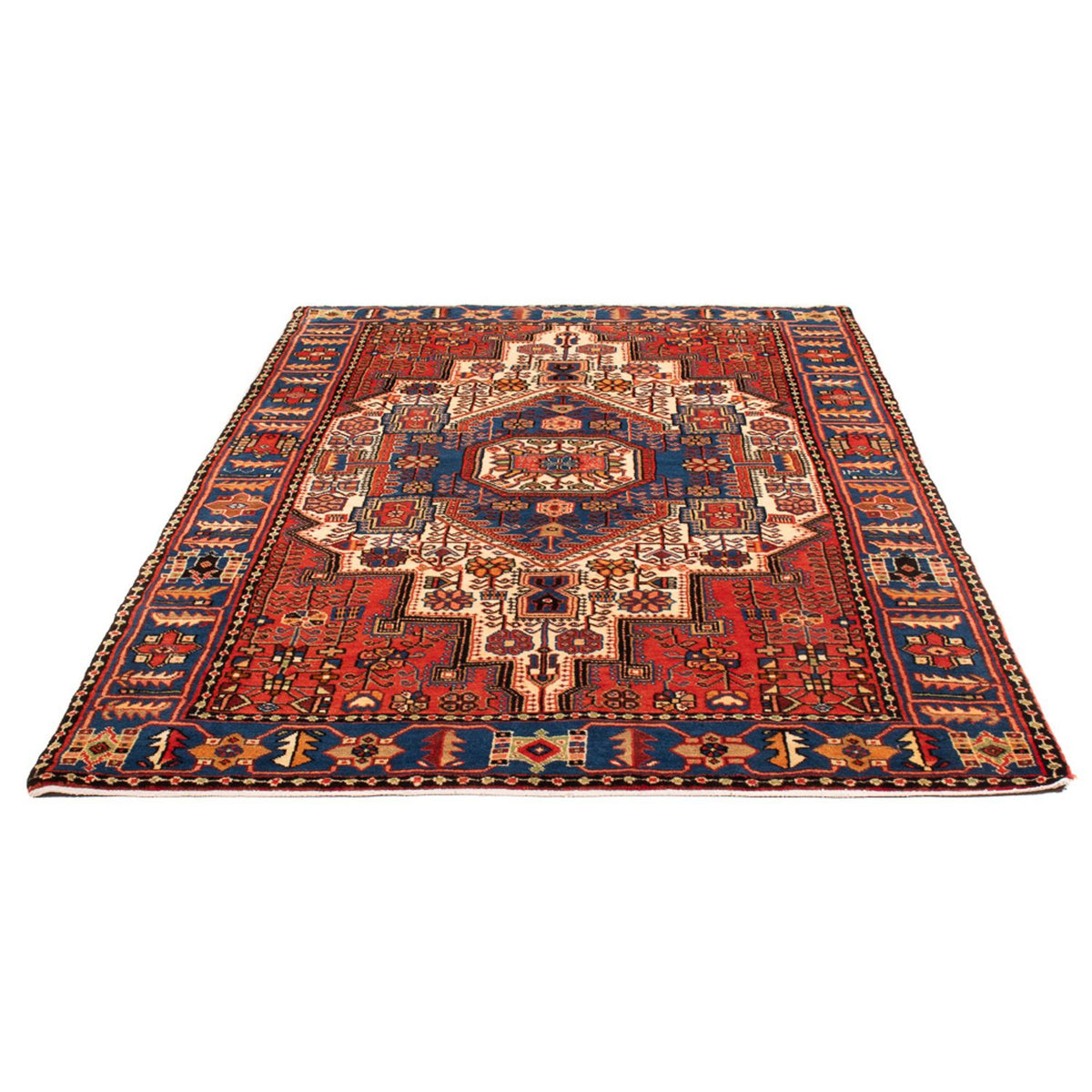 Alfombra persa - Nómada - 212 x 138 cm - azul