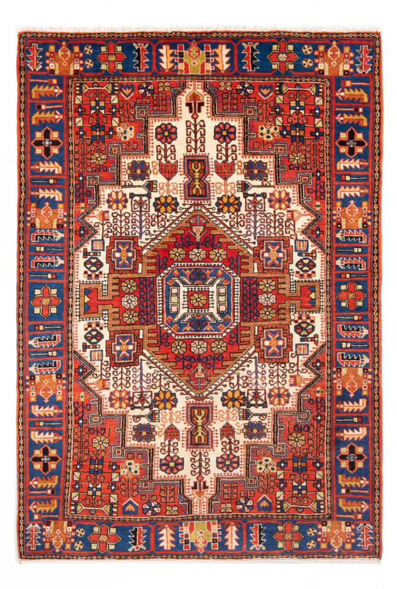 Alfombra persa - Nómada - 200 x 140 cm - rojo