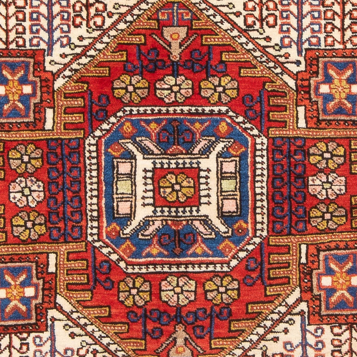 Alfombra persa - Nómada - 200 x 140 cm - rojo
