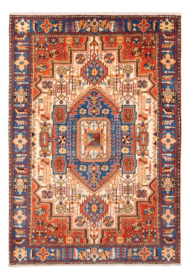 Alfombra persa - Nómada - 203 x 142 cm - azul