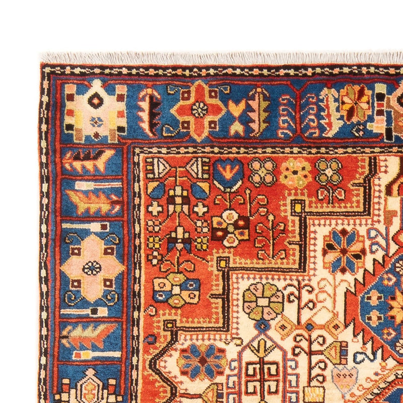 Alfombra persa - Nómada - 203 x 142 cm - azul