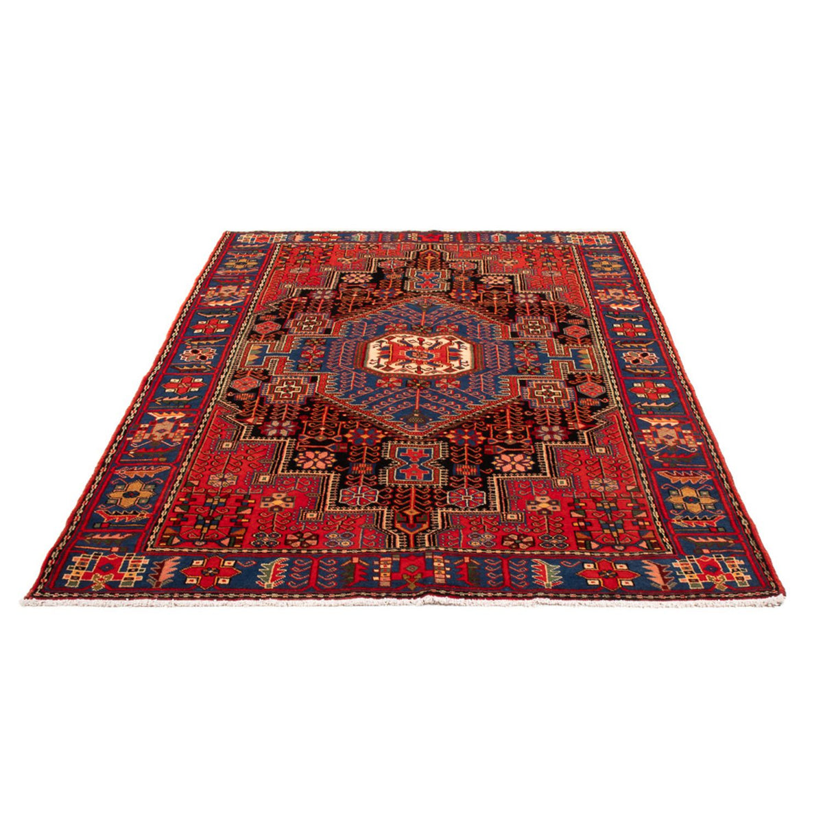 Alfombra persa - Nómada - 200 x 140 cm - azul