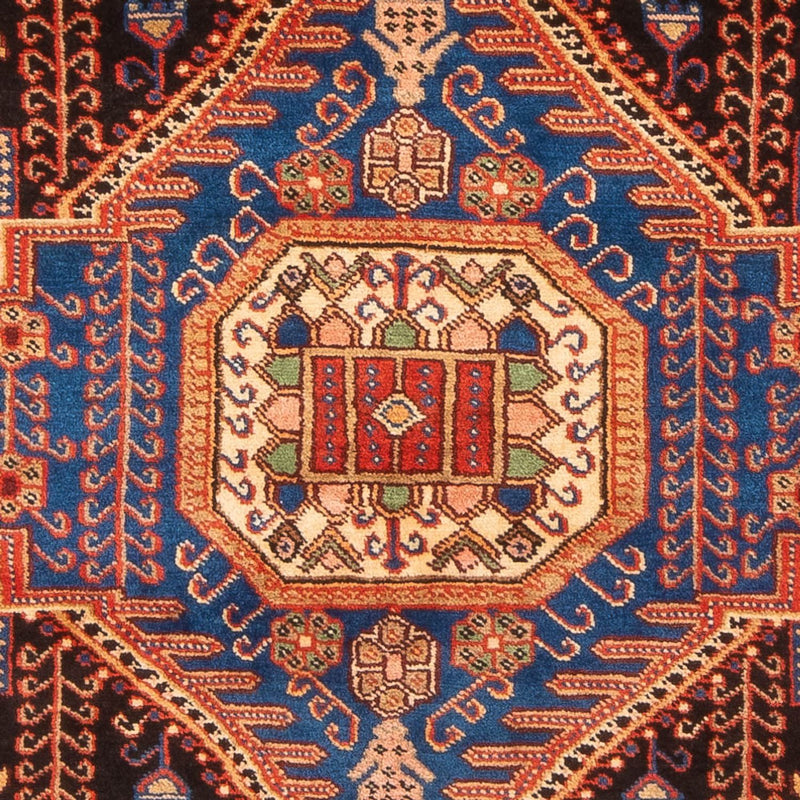Alfombra persa - Nómada - 198 x 151 cm - azul