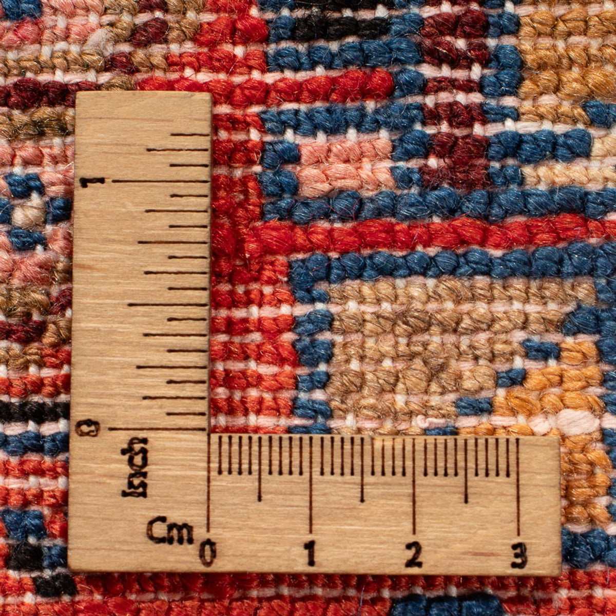 Alfombra persa - Nómada - 198 x 151 cm - azul