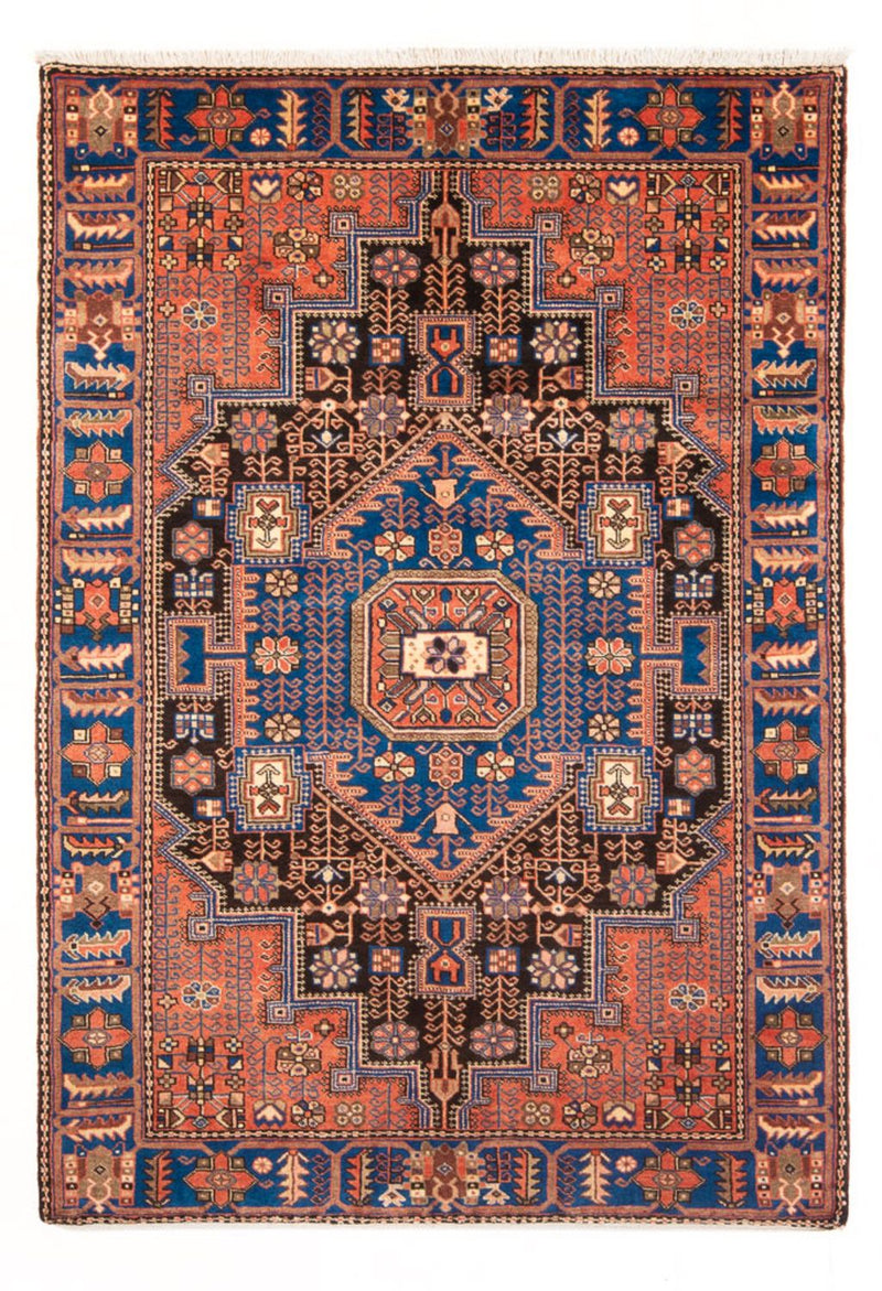 Alfombra persa - Nómada - 200 x 146 cm - azul
