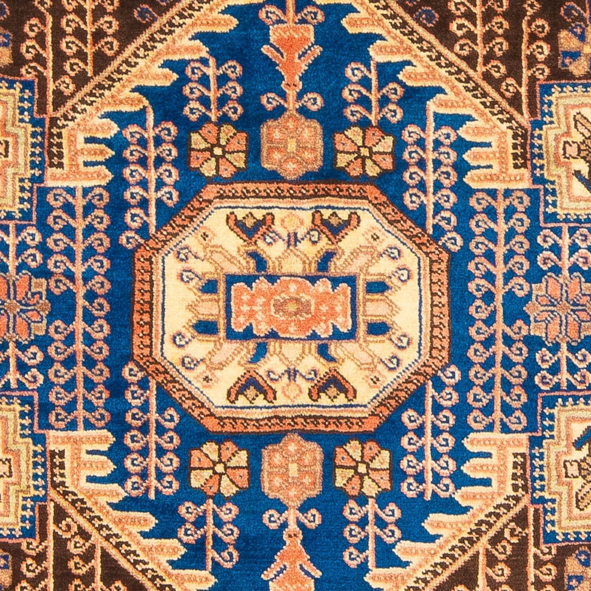 Alfombra persa - Nómada - 200 x 150 cm - azul
