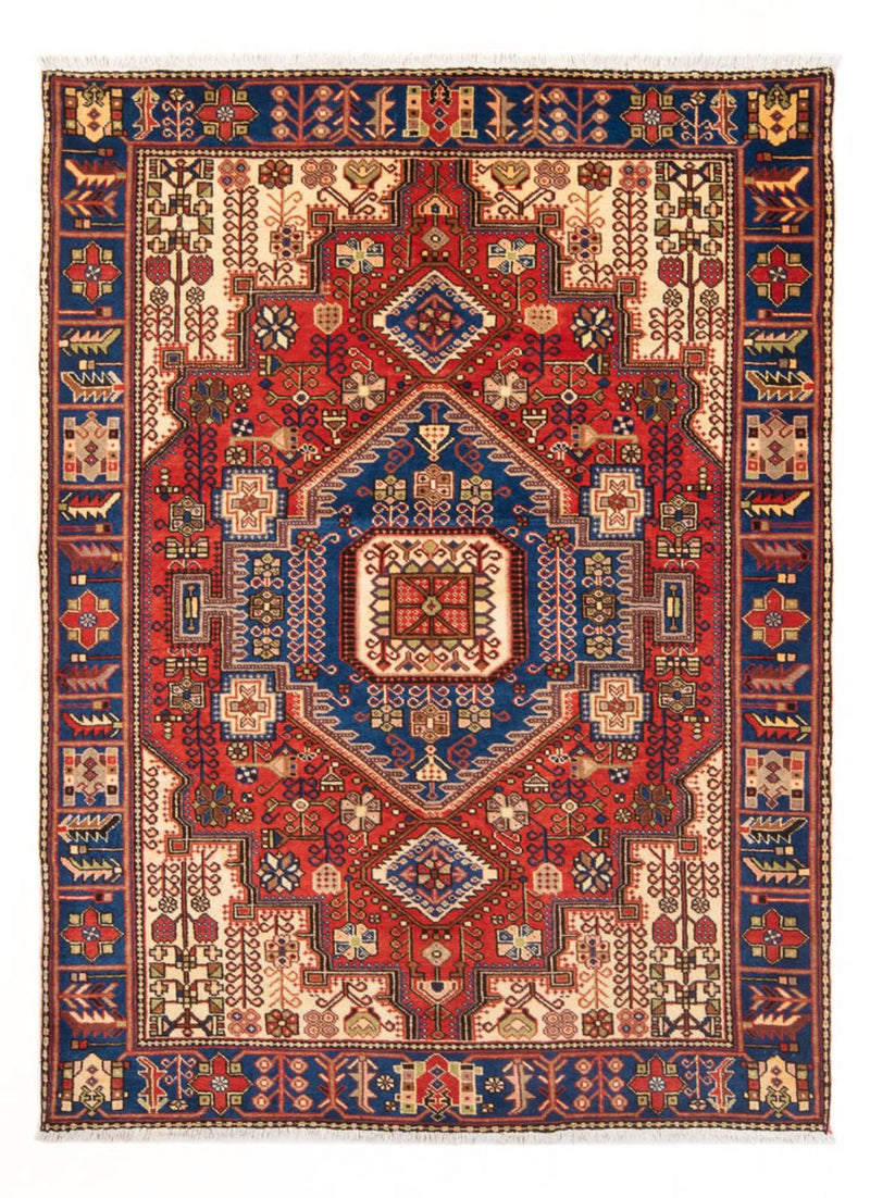 Alfombra persa - Nómada - 197 x 150 cm - azul