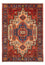 Alfombra persa - Nómada - 207 x 147 cm - beige claro