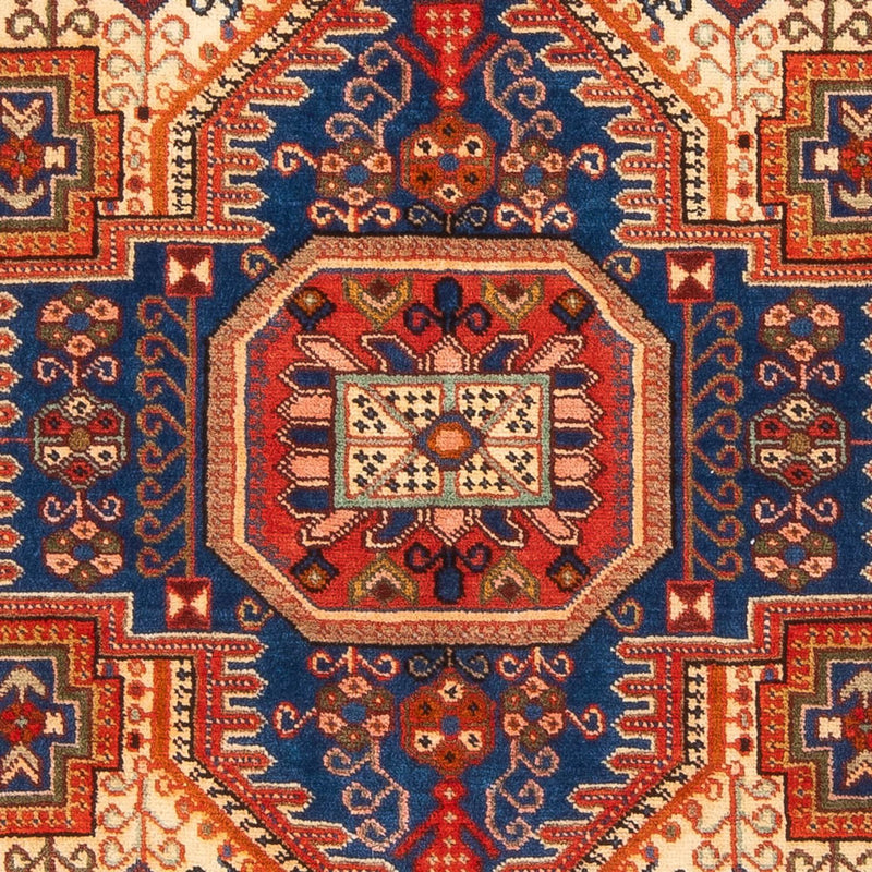 Alfombra persa - Nómada - 207 x 147 cm - beige claro