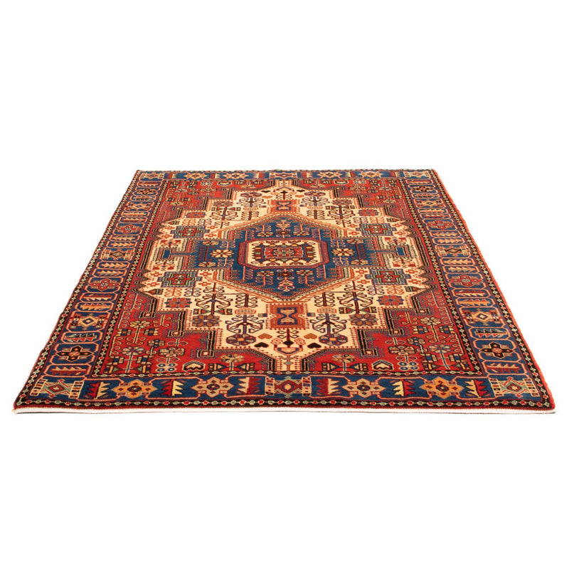 Alfombra persa - Nómada - 200 x 146 cm - beige claro