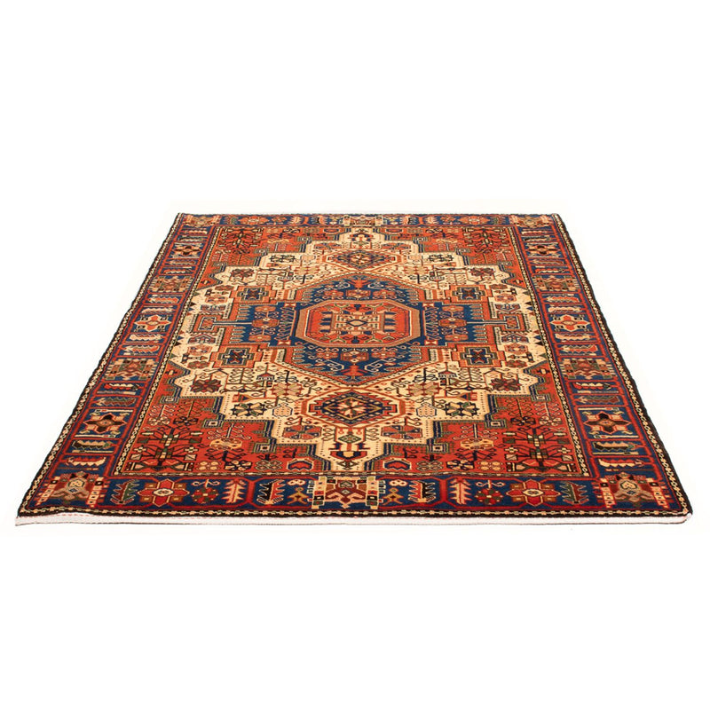 Alfombra persa - Nómada - 198 x 147 cm - beige claro