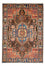 Alfombra persa - Nómada - 188 x 156 cm - azul oscuro