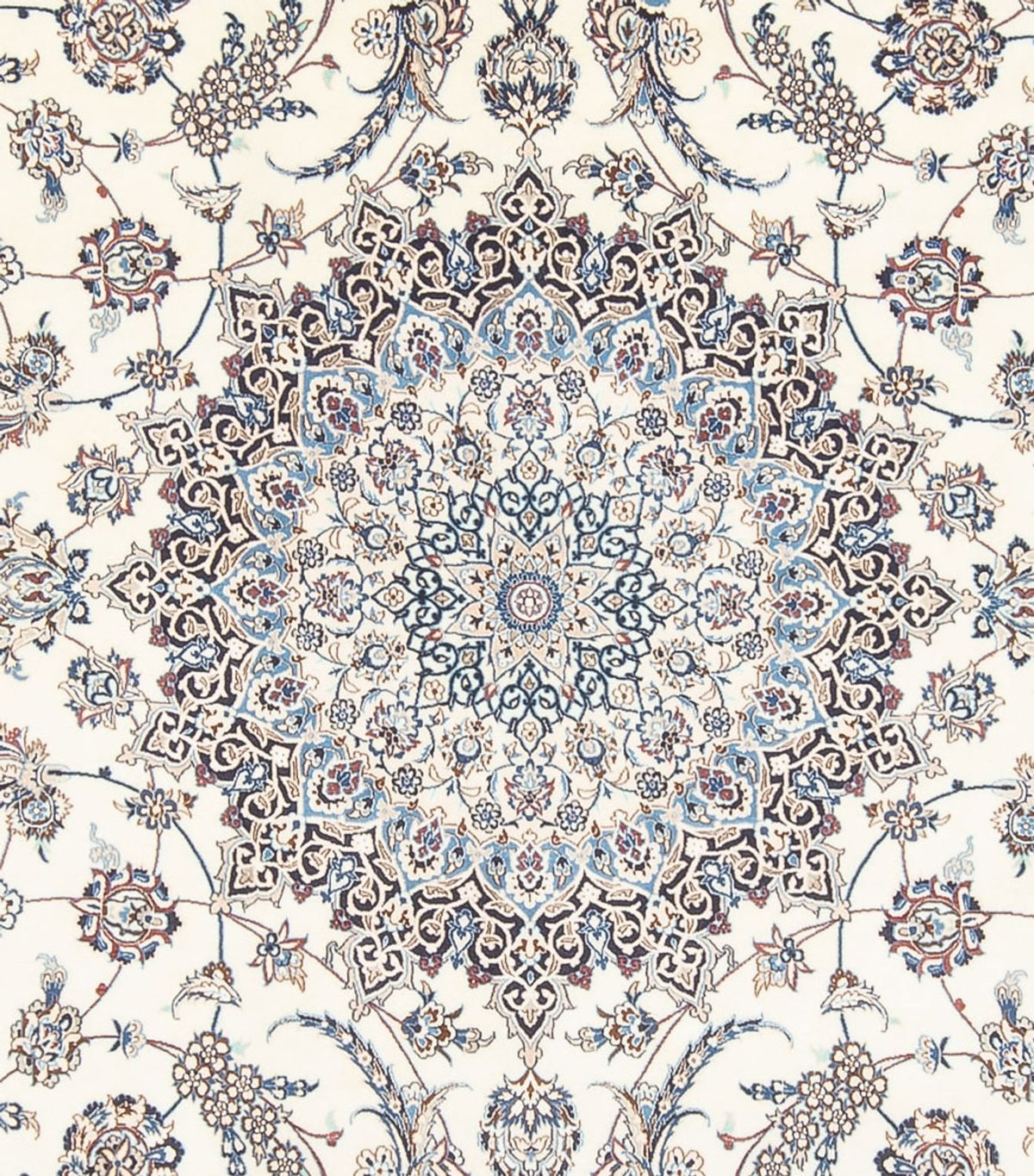 Alfombra persa - Nain - 370 x 264 cm - crema