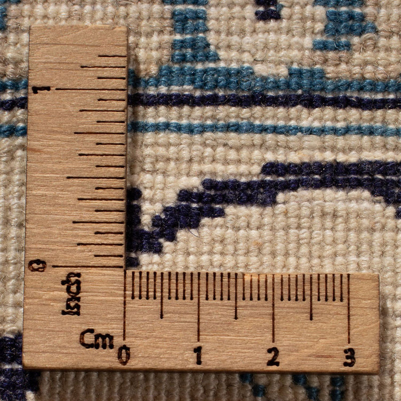 Alfombra persa - Nain - 405 x 292 cm - azul oscuro