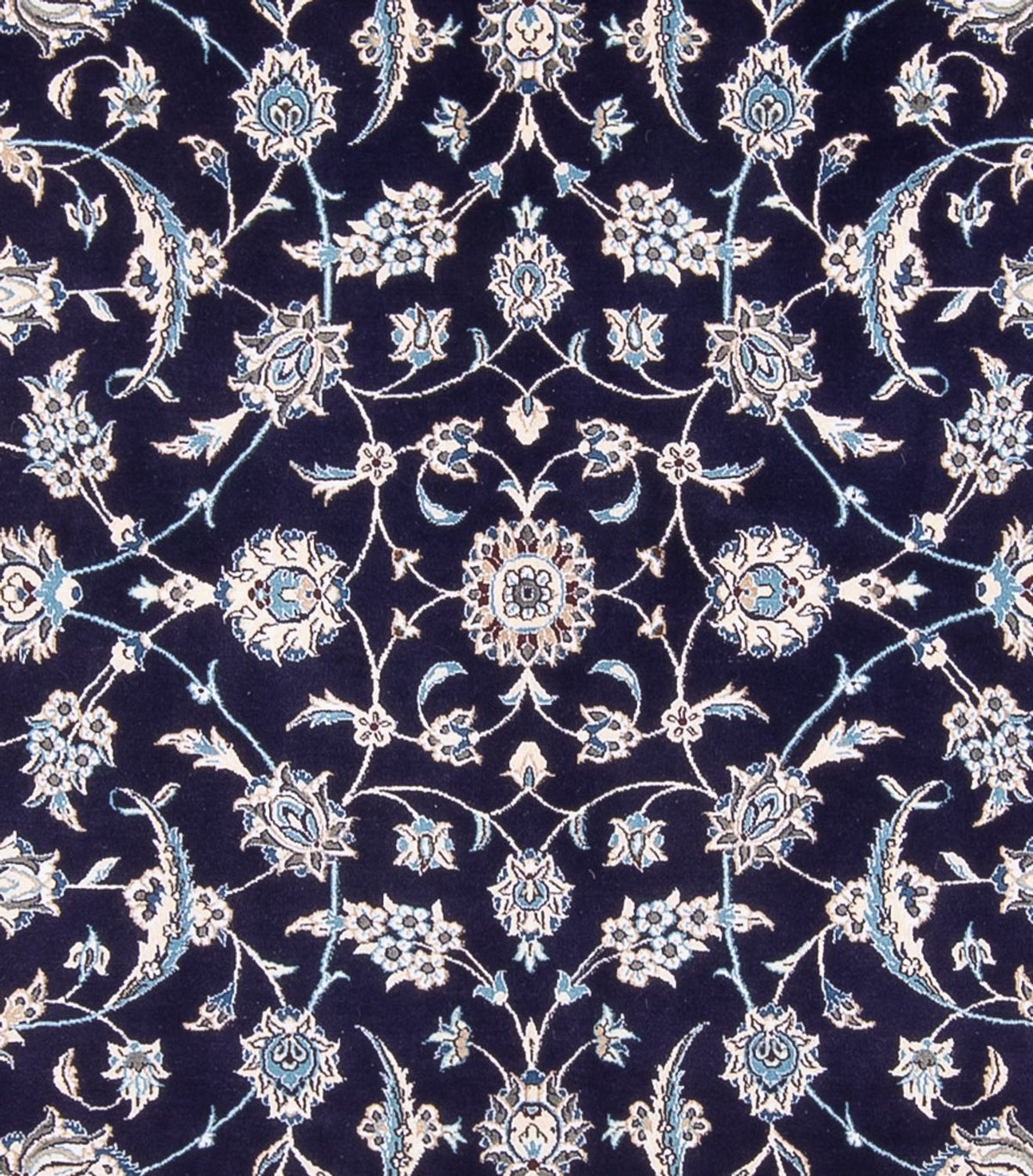 Alfombra persa - Nain - 354 x 247 cm - azul oscuro