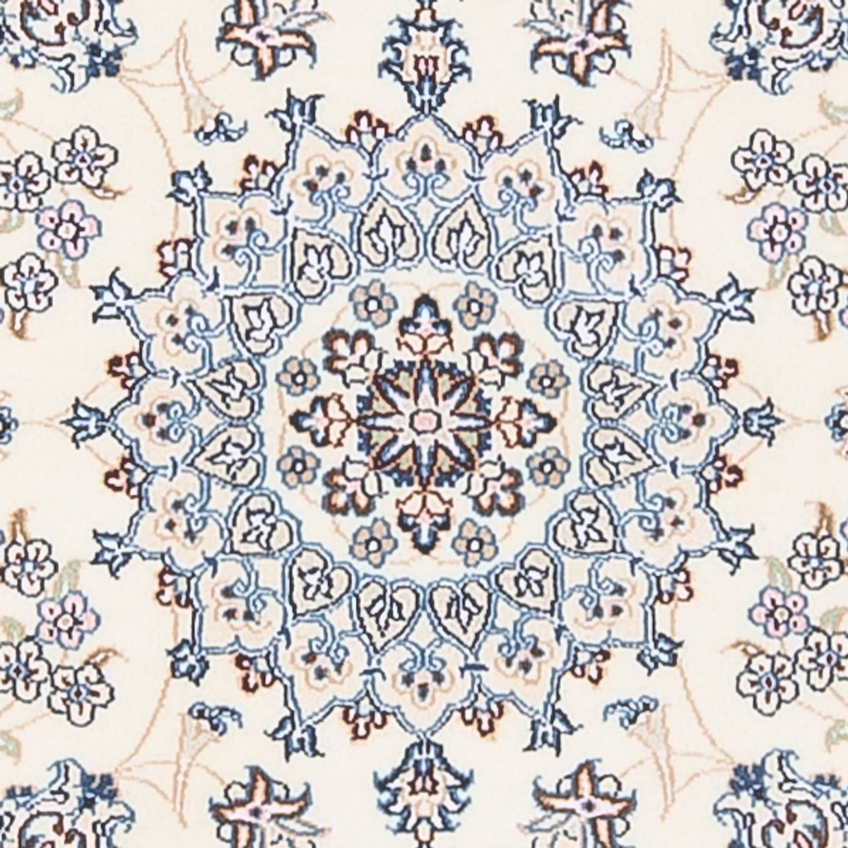 Alfombra Persa - Nain - Prima - 128 x 82 cm - crema