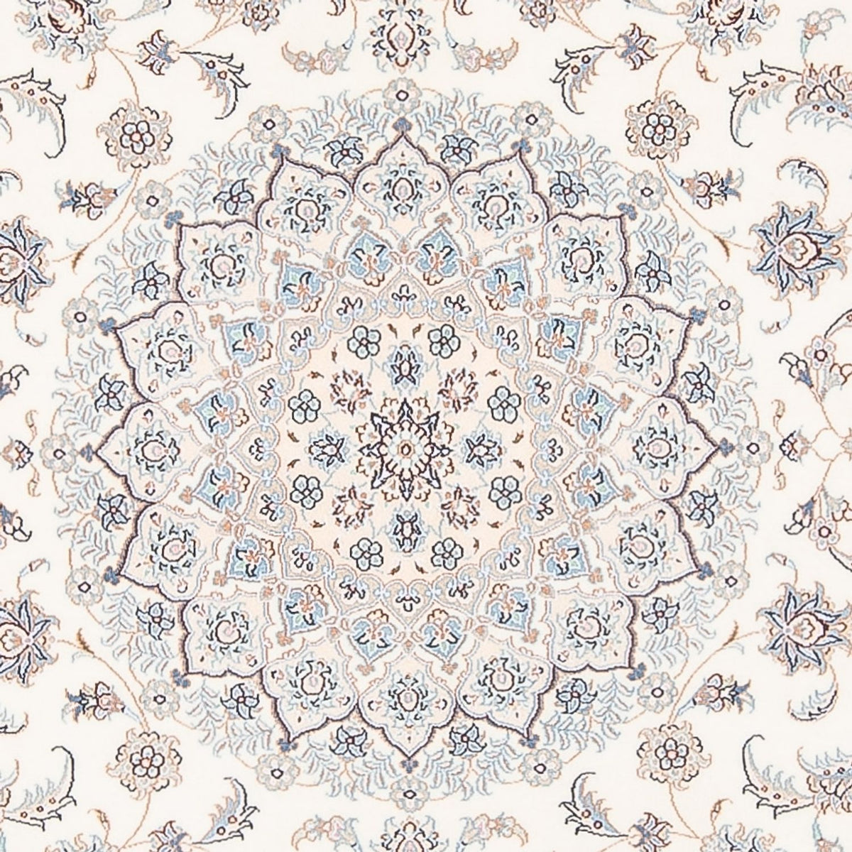 Alfombra Persa - Nain - Prima - 208 x 150 cm - crema