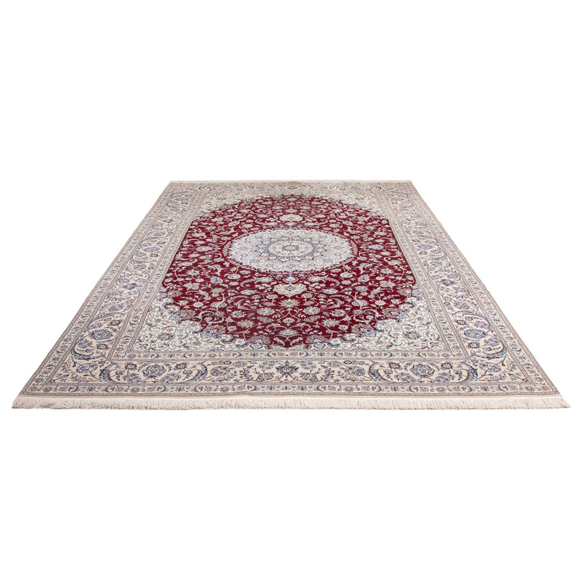 Alfombra Persa - Nain - Prima - 307 x 199 cm - rojo