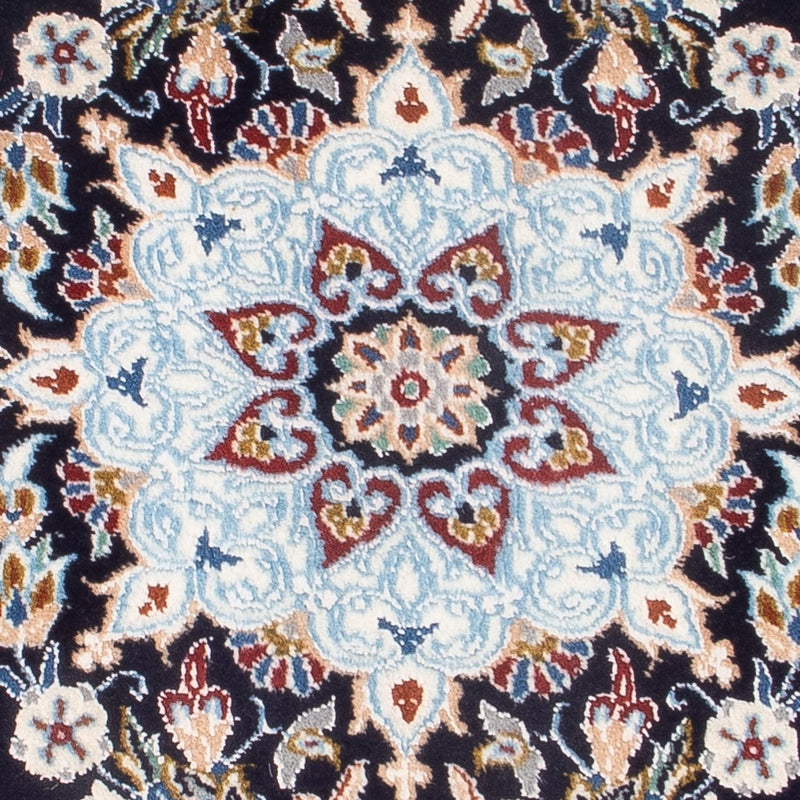 Alfombra Persa - Nain - Prima - 75 x 50 cm - azul claro