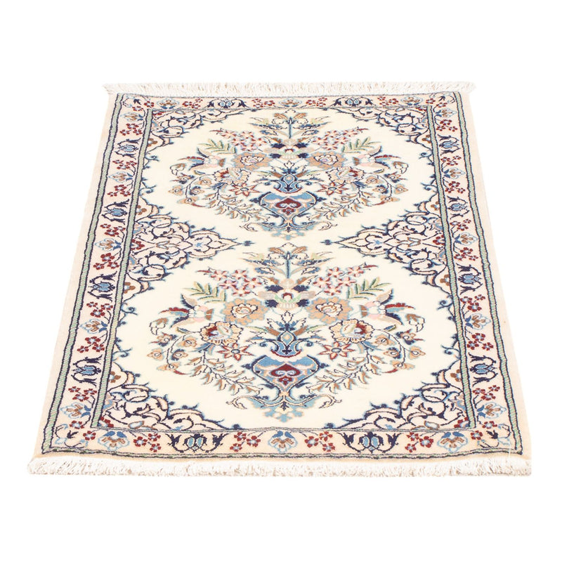 Alfombra Persa - Nain - Prima - 80 x 50 cm - crema