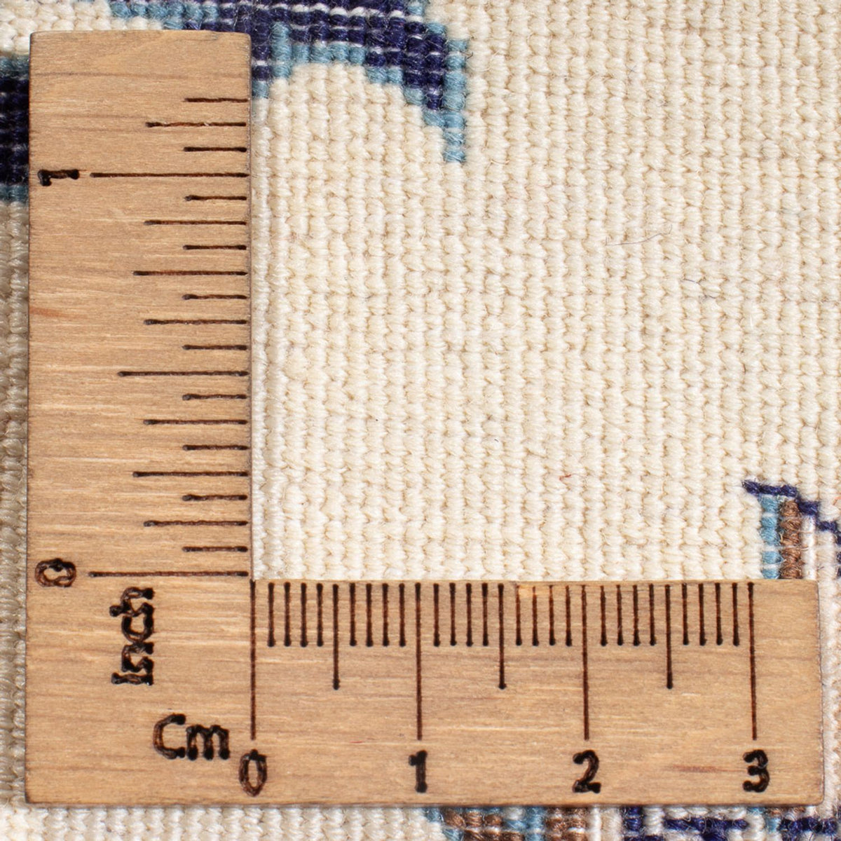 Alfombra Persa - Nain - Prima - 80 x 50 cm - crema