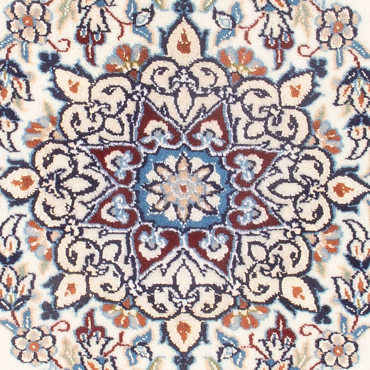 Alfombra Persa - Nain - Prima - 73 x 50 cm - crema