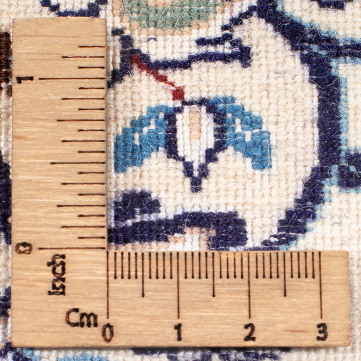 Alfombra Persa - Nain - Prima - 73 x 50 cm - crema