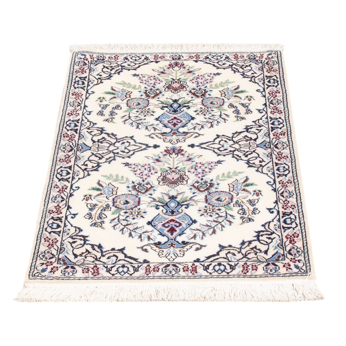 Alfombra Persa - Nain - Prima - 80 x 50 cm - crema