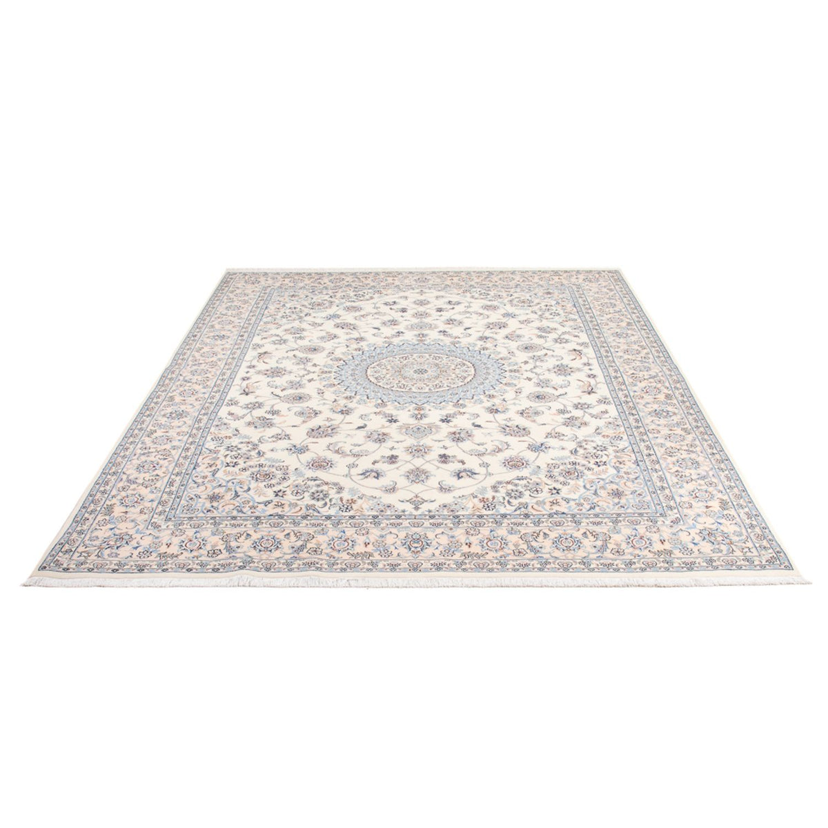 Alfombra Persa - Nain - Prima - 238 x 170 cm - azul claro