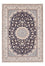 Alfombra Persa - Nain - Prima - 200 x 130 cm - azul oscuro