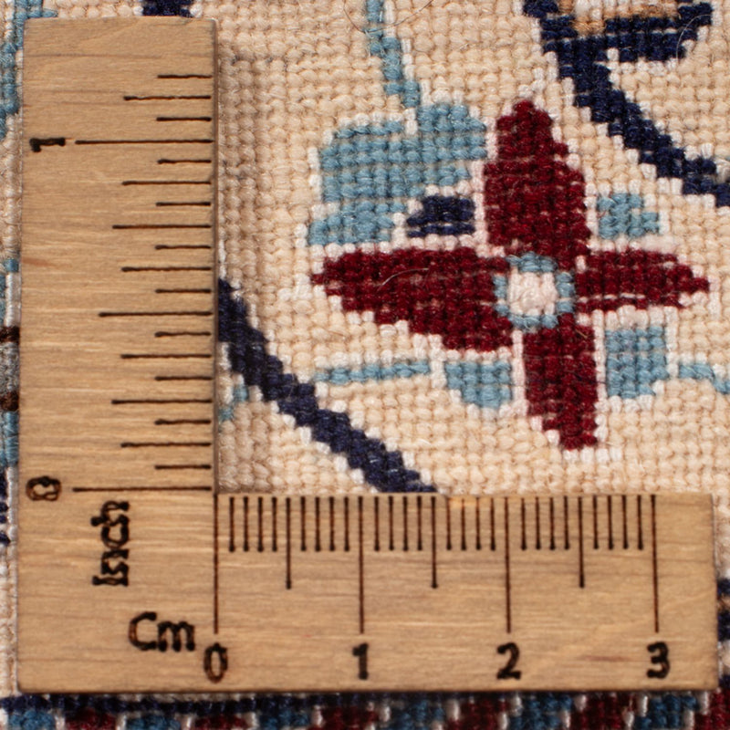 Alfombra Persa - Nain - Prima - 198 x 130 cm - azul oscuro