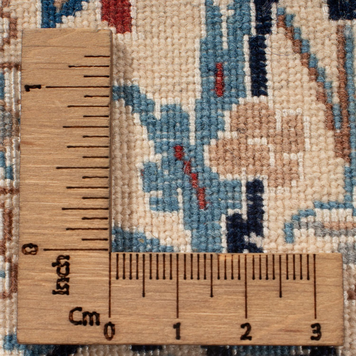 Alfombra Persa - Nain - Prima - 196 x 133 cm - azul oscuro