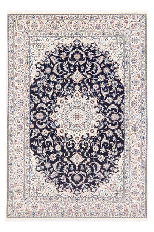 Alfombra Persa - Nain - Prima - 175 x 128 cm - azul oscuro