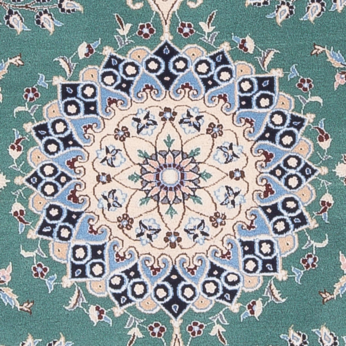 Alfombra Persa - Nain - Prima - 153 x 100 cm - verde