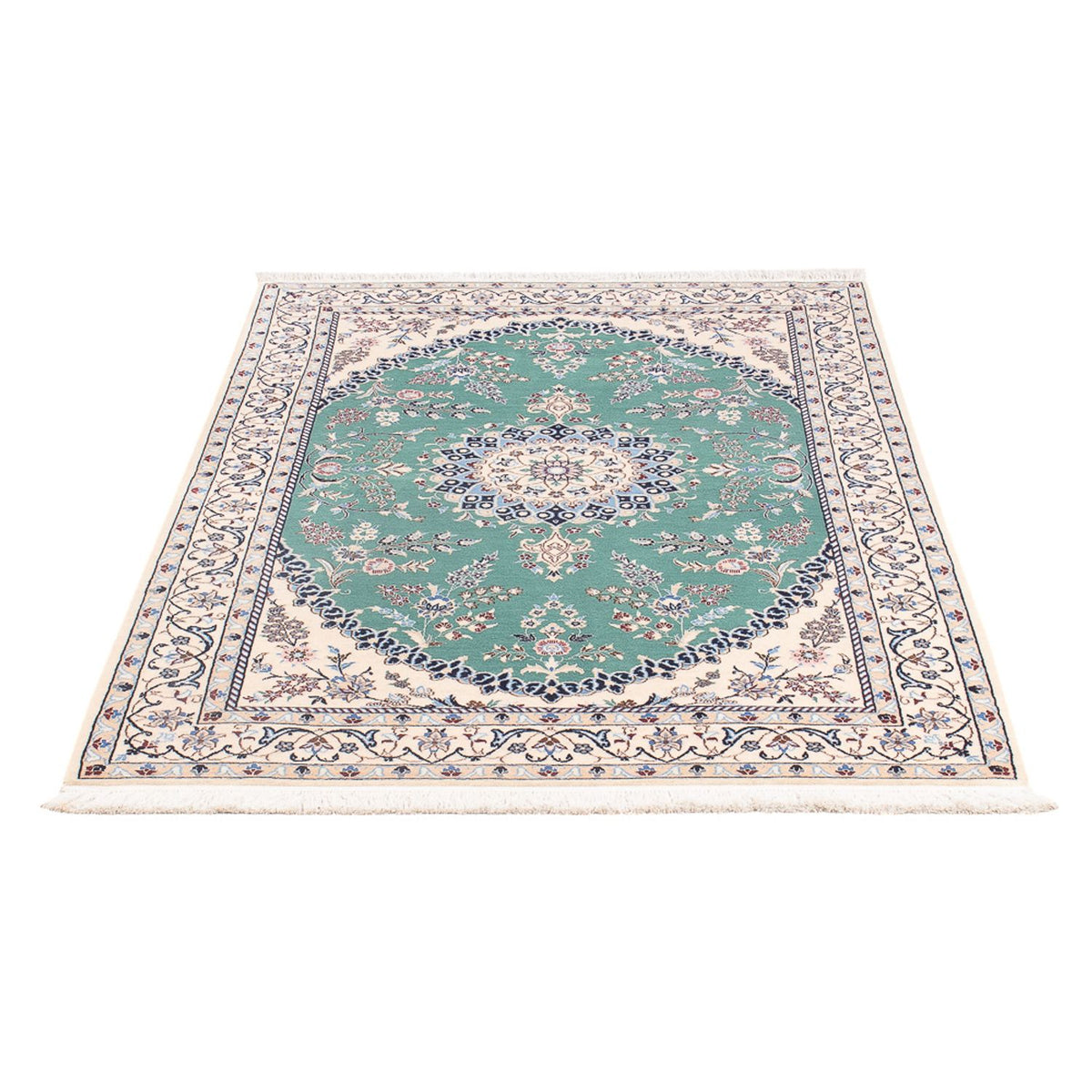 Alfombra Persa - Nain - Prima - 153 x 100 cm - verde
