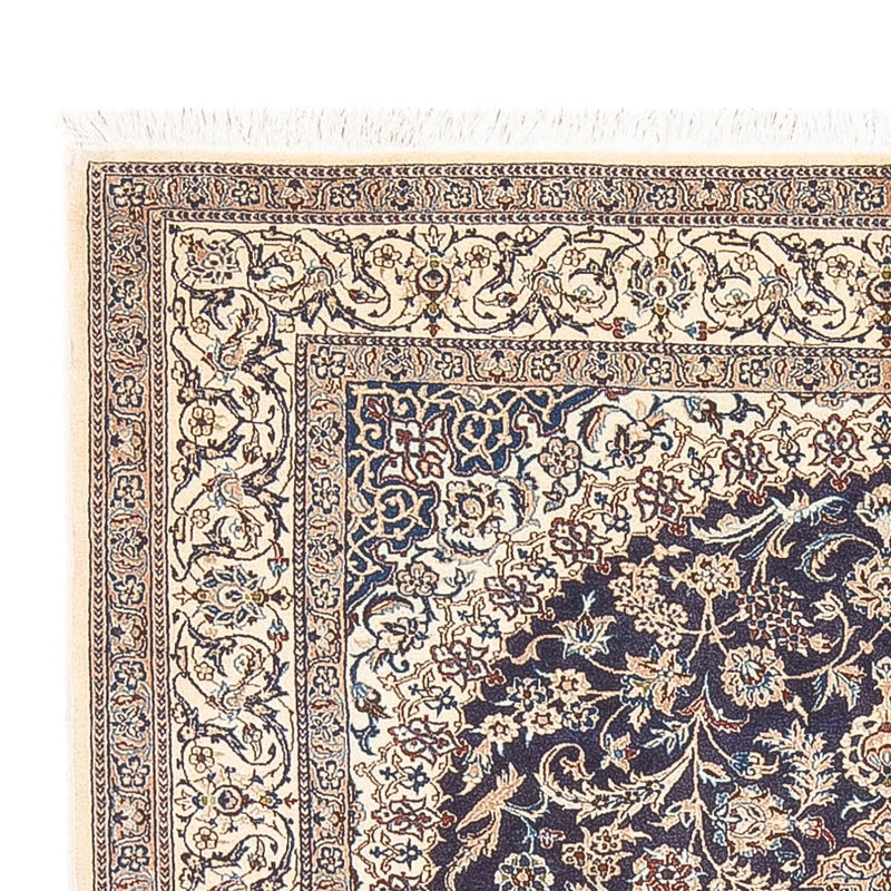 Alfombra Persa - Nain - Prima - 188 x 130 cm - azul oscuro
