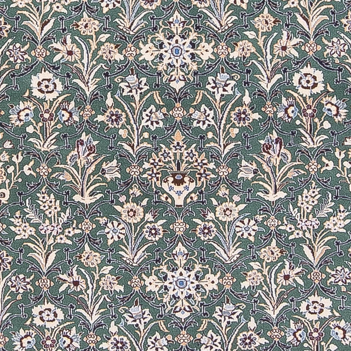 Alfombra Persa - Nain - Prima - 205 x 130 cm - verde menta