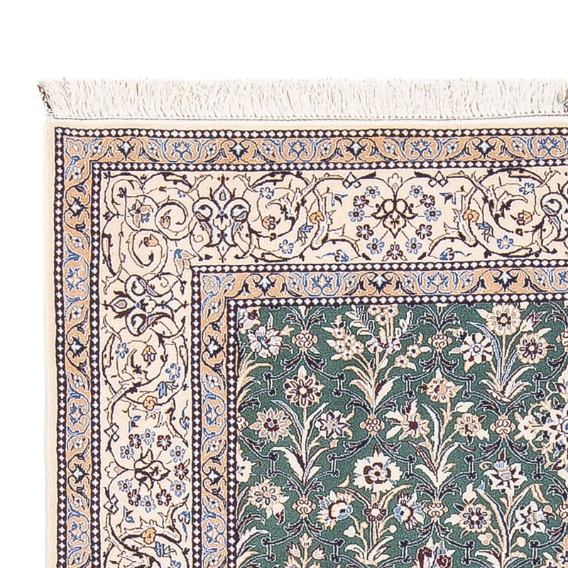 Alfombra Persa - Nain - Prima - 205 x 130 cm - verde menta