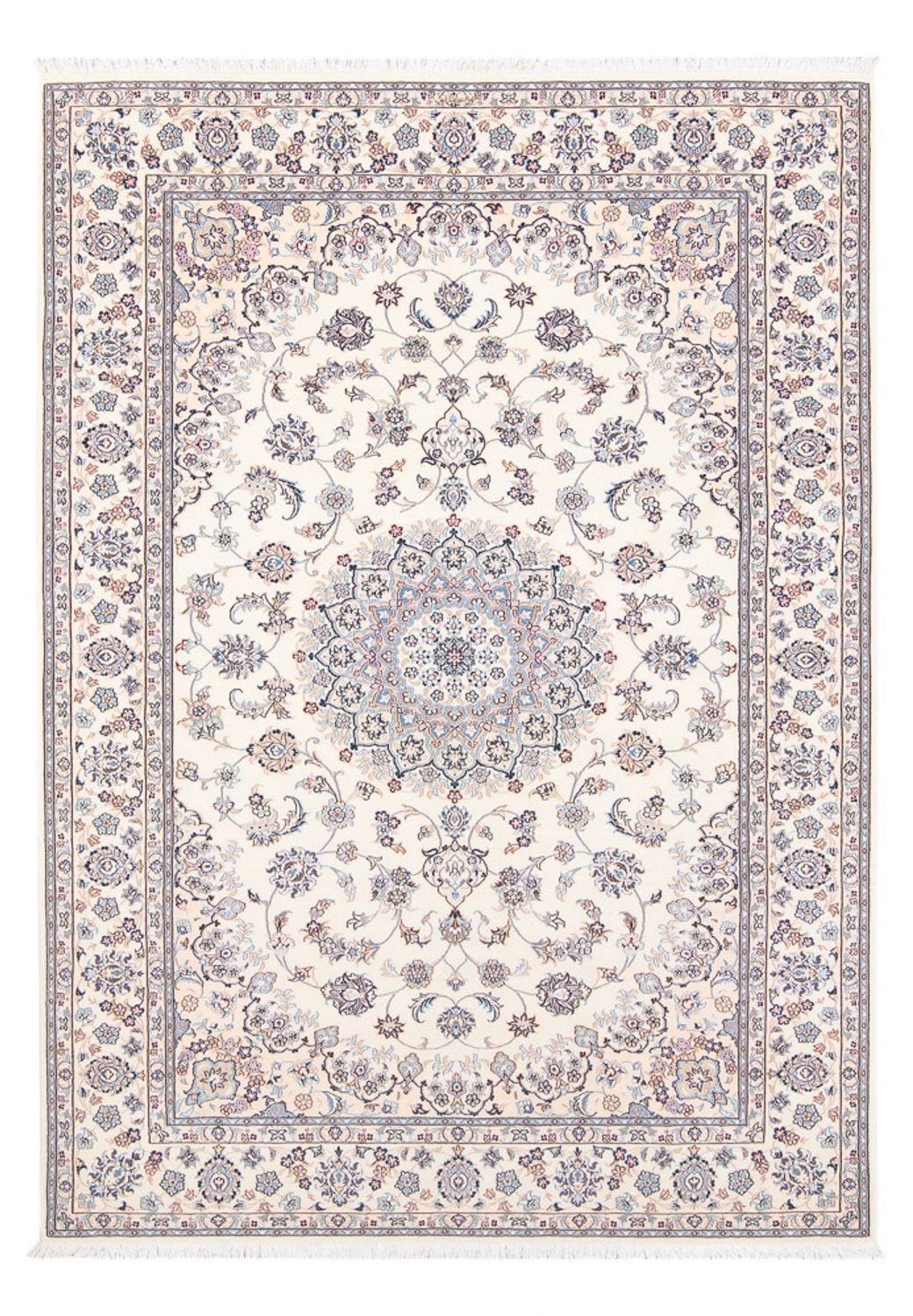 Alfombra Persa - Nain - Prima - 208 x 130 cm - crema