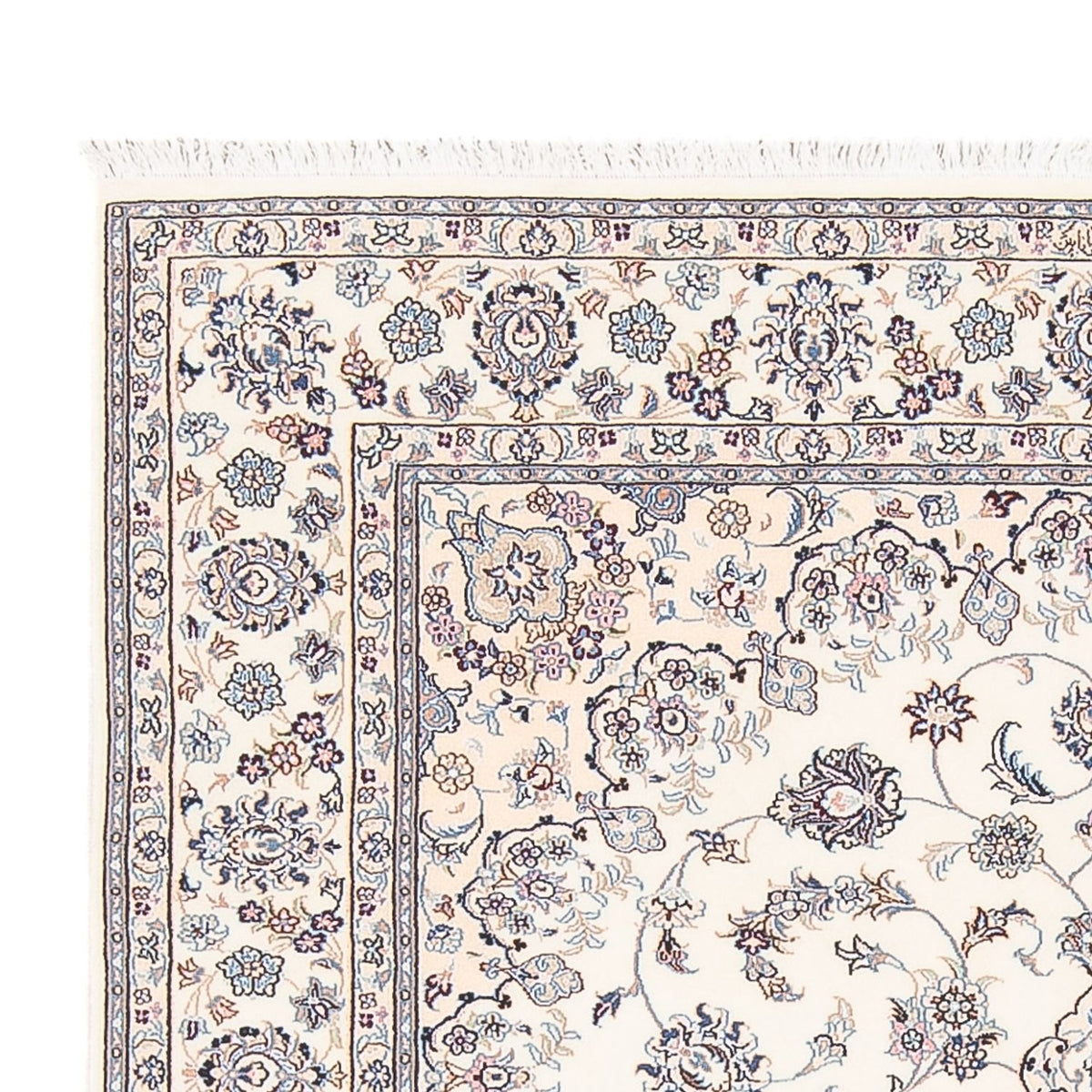 Alfombra Persa - Nain - Prima - 208 x 130 cm - crema