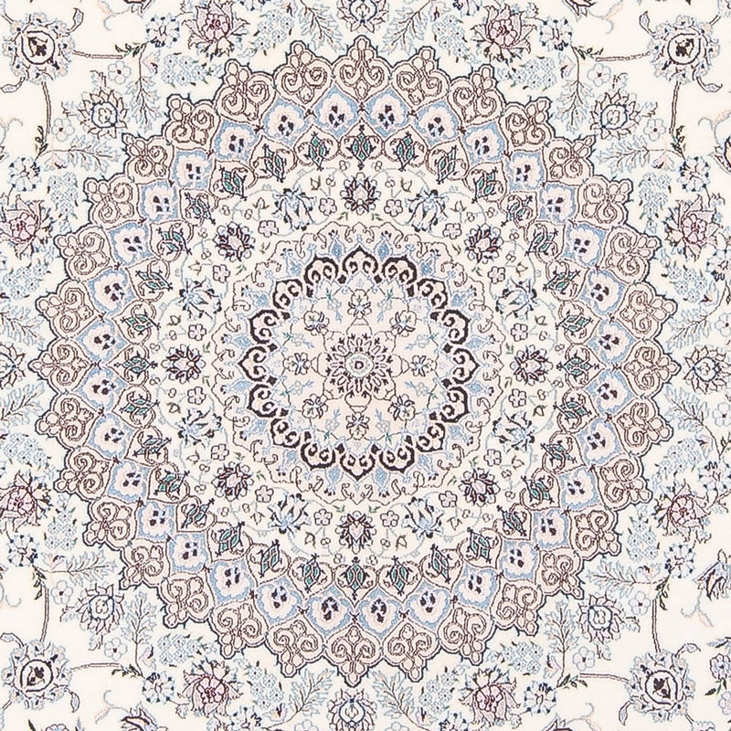 Alfombra Persa - Nain - Prima redondo  - 247 x 247 cm - crema