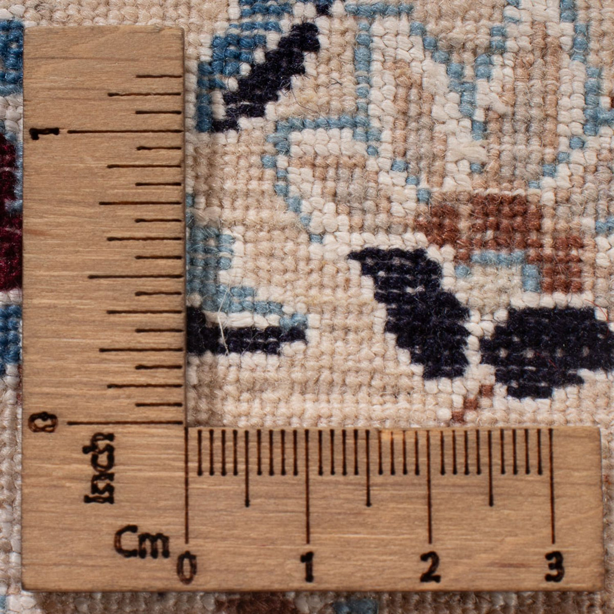 Alfombra Persa - Nain - Prima - 302 x 200 cm - azul oscuro