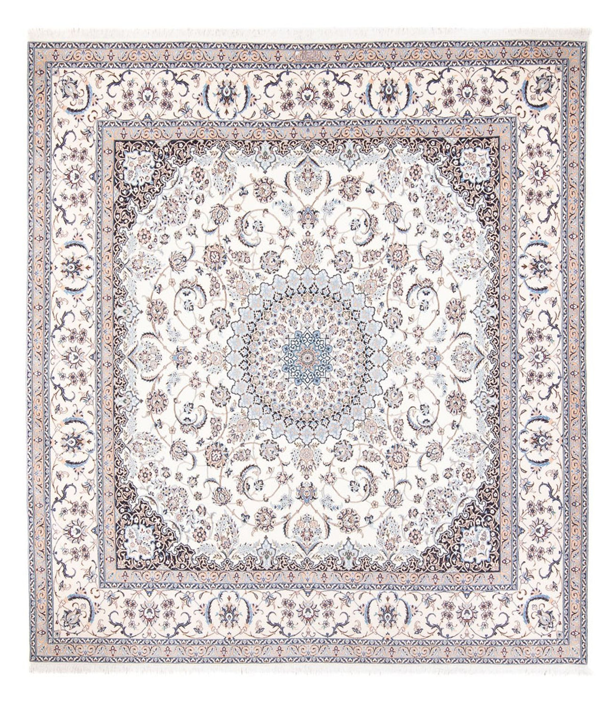 Alfombra Persa - Nain - Prima - 261 x 247 cm - crema