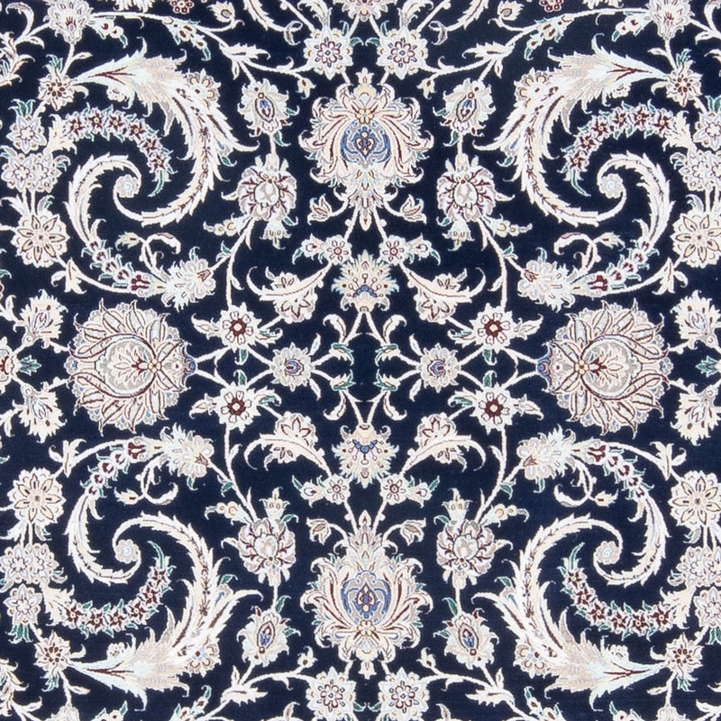 Alfombra Persa - Nain - Prima - 298 x 195 cm - azul oscuro