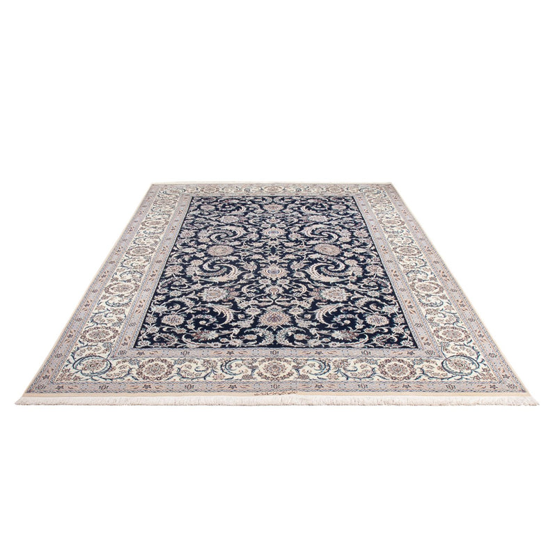 Alfombra Persa - Nain - Prima - 298 x 195 cm - azul oscuro