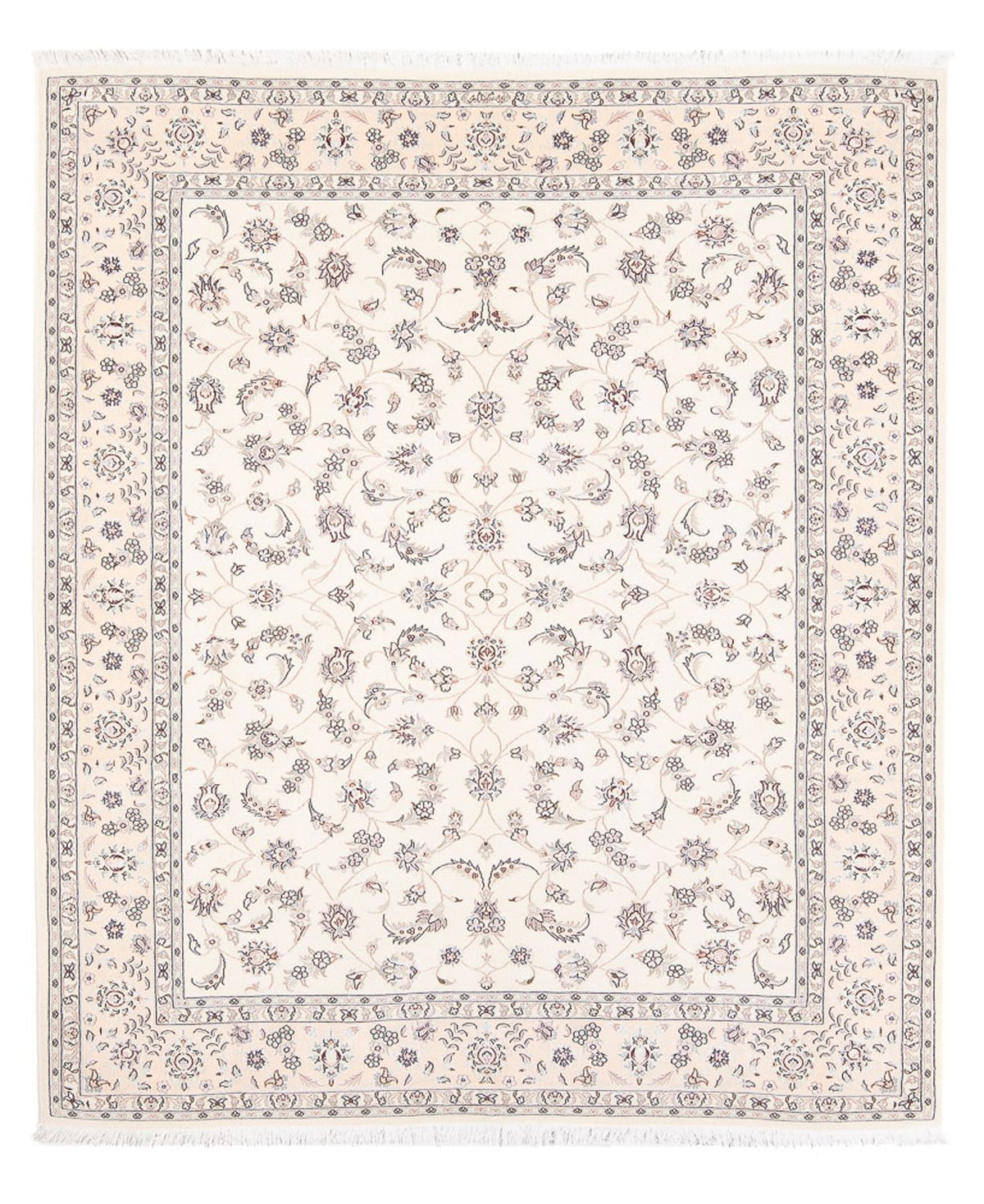 Alfombra Persa - Nain - Prima - 198 x 150 cm - crema
