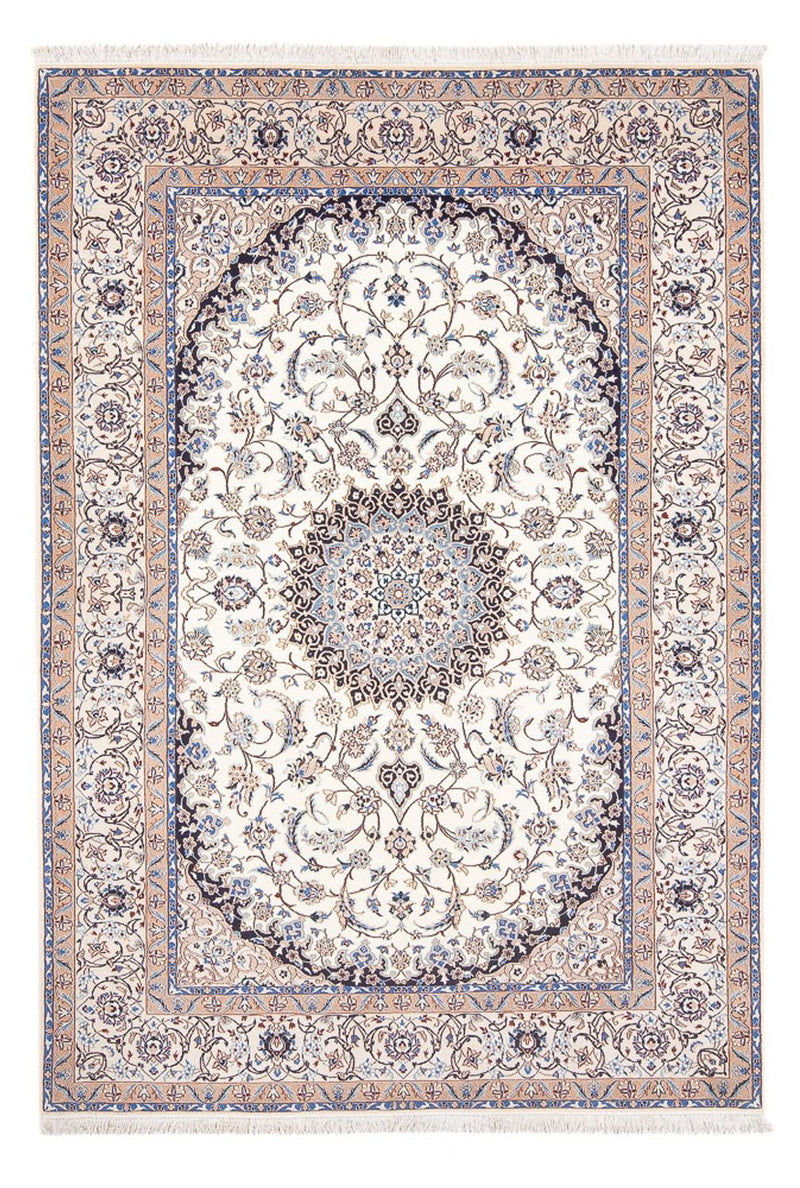 Alfombra Persa - Nain - Prima - 235 x 152 cm - crema