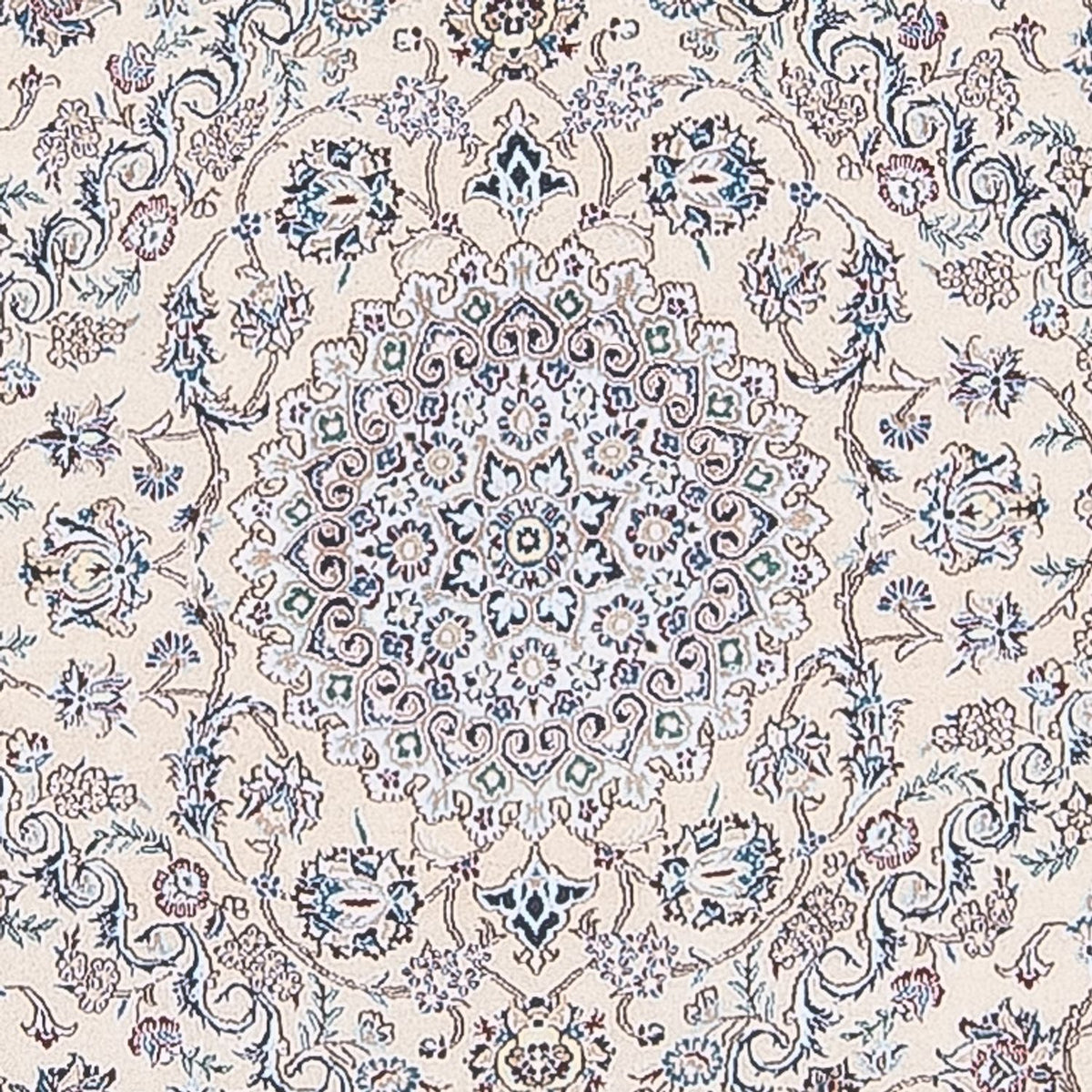 Alfombra de pasillo Alfombra Persa - Nain - Prima - 315 x 91 cm - gris